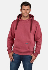 salzhaut - Herren Hoodie HEFF Regular Fit - adenauer & co - Anker - Basic - 27 - #farbe_Berry
