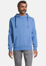 salzhaut - Herren Hoodie HEFF Regular Fit - adenauer & co - Anker - Basic - 47 - #farbe_Ocean Blue