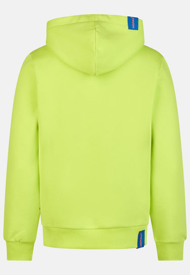 salzhaut - HEFF Herren Hoodie Regular Fit - adenauer & co - Anker - Basic - 122 - #farbe_Lime