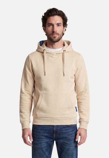 salzhaut - HEFF Herren Hoodie Regular Fit - adenauer & co - Anker - Basic - 110 - #farbe_Oat