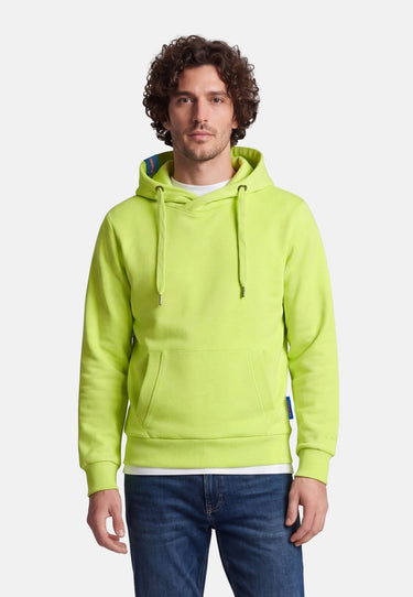 salzhaut - HEFF Herren Hoodie Regular Fit - adenauer & co - Anker - Basic - 118 - #farbe_Lime