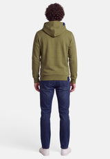 salzhaut - HEFF - MOIN Camouflage Herren Hoodie normale Passform - adenauer & co - Anker - Basic - 20 - #farbe_Seagrass