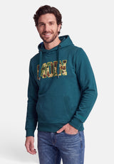 salzhaut - HEFF - MOIN Camouflage Herren Hoodie normale Passform - adenauer & co - Anker - Basic - 27 - #farbe_Dragonfly