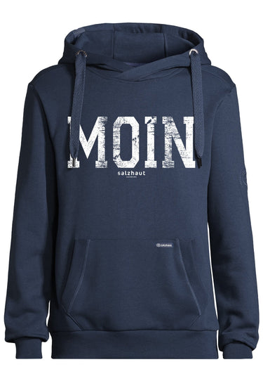 salzhaut - HEFF - MOIN Herren normale Passform - Kapuze - Kapuzenpulli - Sweat - 12 - #farbe_navy-white