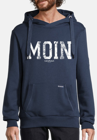 salzhaut - HEFF - MOIN Herren normale Passform - Kapuze - Kapuzenpulli - Sweat - 13 - #farbe_navy-white