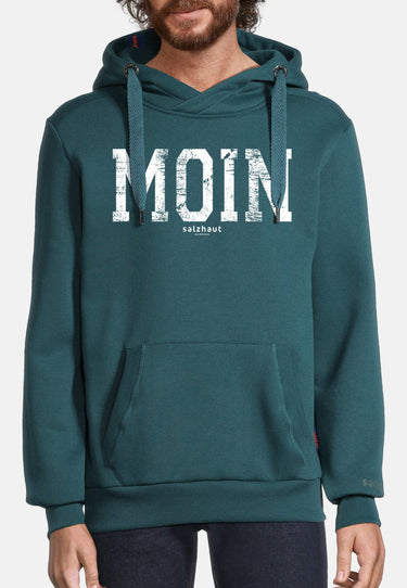 salzhaut - HEFF - MOIN Herren normale Passform - Kapuze - Kapuzenpulli - Sweat - 28 - #farbe_dragonfly