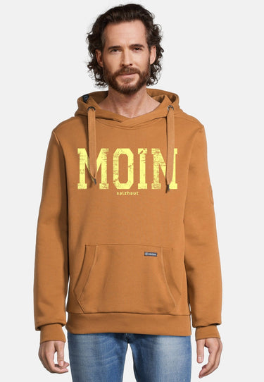 salzhaut - HEFF - MOIN Herren normale Passform - Kapuze - Kapuzenpulli - Sweat - 6 - #farbe_hazelnut-neon-yellow