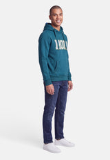 salzhaut - Herren Hoodie HEFF - MOIN Stripes normale Passform - adenauer & co - Anker - Basic - 60 - #farbe_Dragonfly-Yellow