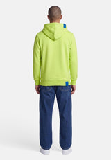salzhaut - Herren Hoodie HEFF - MOIN Stripes normale Passform - adenauer & co - Anker - Basic - 29 - #farbe_Lime-Ocean Blue