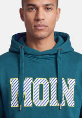 salzhaut - Herren Hoodie HEFF - MOIN Stripes normale Passform - adenauer & co - Anker - Basic - 62 - #farbe_Dragonfly-Yellow