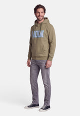 salzhaut - Herren Hoodie HEFF - MOIN Stripes normale Passform - adenauer & co - Anker - Basic - 44 - #farbe_Seagrass-Ocean Blue