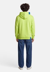 salzhaut - Herren Hoodie HEFF - MOIN Stripes normale Passform - adenauer & co - Anker - Basic - 36 - #farbe_Lime-Red