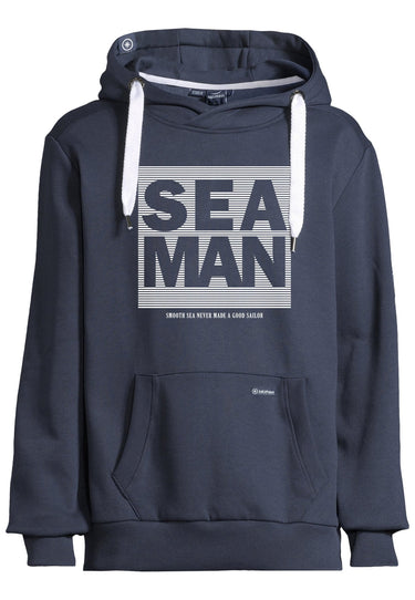 salzhaut - HEFF - SEAMAN Herren normale Passform - Hoodie - Kapuzenpullover - Langarmshirt - 2 - #farbe_navy