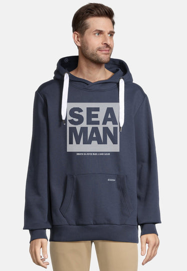salzhaut - HEFF - SEAMAN Herren normale Passform - Hoodie - Kapuzenpullover - Langarmshirt - 1 - #farbe_navy