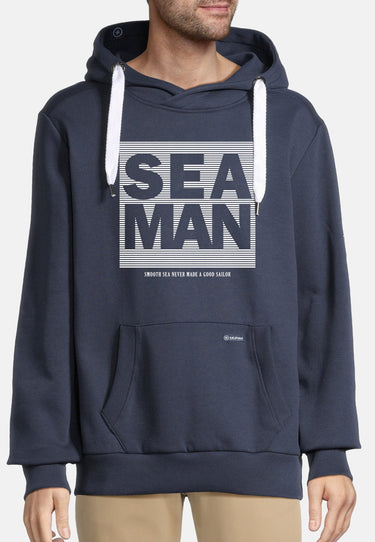 salzhaut - HEFF - SEAMAN Herren normale Passform - Hoodie - Kapuzenpullover - Langarmshirt - 3 - #farbe_navy