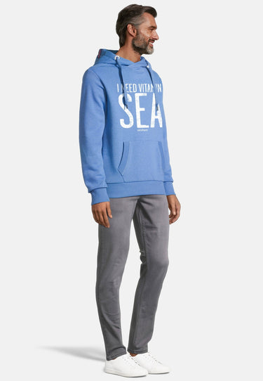 Salzhaut - HEFF - VITAMIN SEA Herren normale Passform - Frontprint - Hamburg - Hoodie - 10 - #farbe_ocean-blue