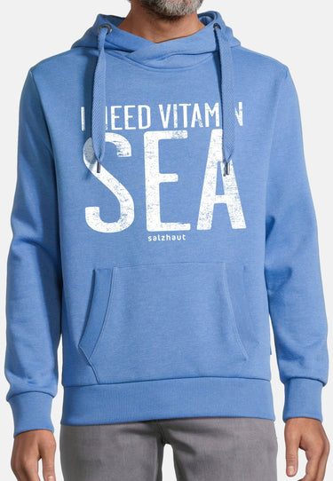 Salzhaut - HEFF - VITAMIN SEA Herren normale Passform - Frontprint - Hamburg - Hoodie - 8 - #farbe_ocean-blue