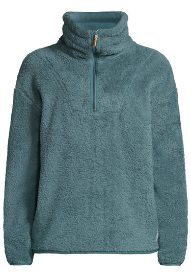 salzhaut - HEMKE Damen normale Passform - Damen - Teddy - Troyer - 7 - #farbe_bottle-green