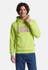salzhaut - Herren Hoodie HEFF - MOIN Stripes normale Passform - adenauer & co - Anker - Basic - 38 - #farbe_Lime-Red