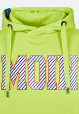 salzhaut - Herren Hoodie HEFF - MOIN Stripes normale Passform - adenauer & co - Anker - Basic - 39 - #farbe_Lime-Red
