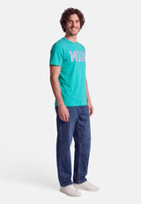 salzhaut - Herren Shirt Diek - Moin Stripes normale Passform - adenauer & co - Anker - Basic - 51 - #farbe_Lagoon-Ocean Blue