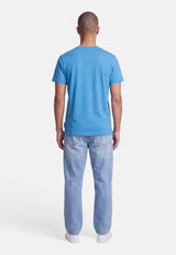 salzhaut - Herren Shirt Diek - Moin Stripes normale Passform - adenauer & co - Anker - Basic - 60 - #farbe_Ocean Blue-Yellow