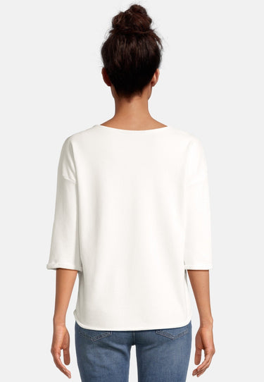 salzhaut - HEVEN Damen Tailliert - Hamburg - Rundhals - Sweatshirt - 19 - #farbe_offwhite