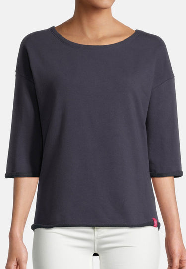 salzhaut - HEVEN Damen Tailliert - Hamburg - Rundhals - Sweatshirt - 13 - #farbe_navy