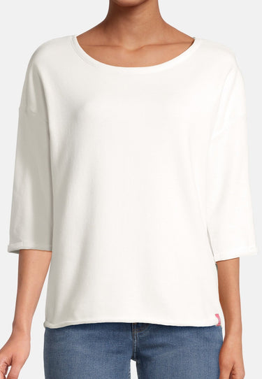 salzhaut - HEVEN Damen Tailliert - Hamburg - Rundhals - Sweatshirt - 18 - #farbe_offwhite