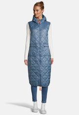 salzhaut - HIEBA Damen Weste Relaxed-Fit - adenauer & co - Anker - Basic - 12 - #farbe_Petrol