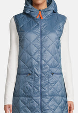 salzhaut - HIEBA Damen Weste Relaxed-Fit - adenauer & co - Anker - Basic - 10 - #farbe_Petrol