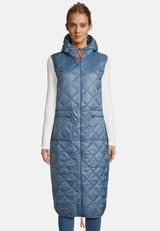 salzhaut - HIEBA Damen Weste Relaxed-Fit - adenauer & co - Anker - Basic - 9 - #farbe_Petrol