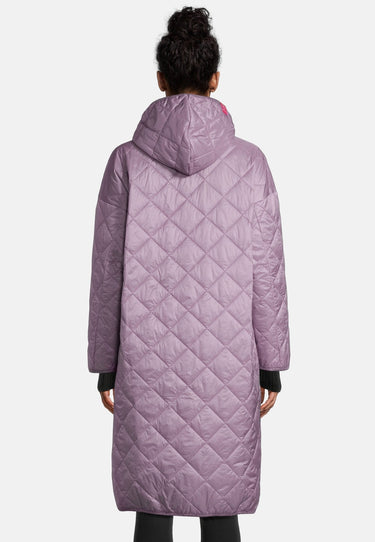 salzhaut - HUSNA Damen Steppmantel Weit - adenauer & co - Anker - Basic - 5 - #farbe_Purple