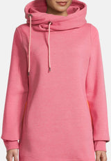 salzhaut - IRIS Damen Hoodie Leicht tailliert - adenauer & co - Anker - Basic - 4 - #farbe_Raspberry