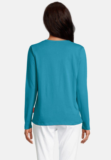 salzhaut - KANT Damen normale Passform - Hamburg - Langarmshirt - Rundhals - 10 - #farbe_fjord