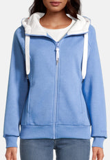 Salzhaut - KATRIN Damen normale Passform - Hamburg - Hoodiejacke - Reduziert - 3 - #farbe_ocean-blue
