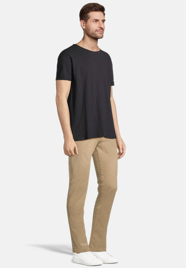 salzhaut - KIMM Herren Regular Fit - Basic Casual - Rundhals - T-Shirt - 30 - #farbe_black