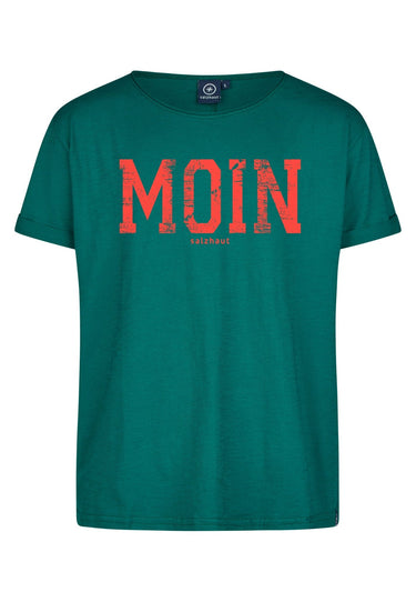 salzhaut - KIMM - MOIN Herren Regular Fit - Frontprint - Rundhals - T-Shirt - 17 - #farbe_bottle-green