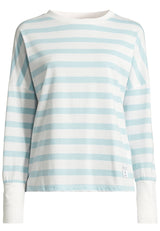 salzhaut - KLUET Damen Shirt normale Passform - adenauer & co - Anker - Basic - 2 - #farbe_Beige Aqua