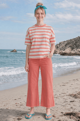 salzhaut - KOERT Damen Oversized - adenauer & co - Anker - Basic - 4 - #farbe_beige-coral