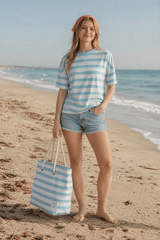 salzhaut - KOERT Damen Oversized - adenauer & co - Anker - Basic - 1 - #farbe_beige-aqua