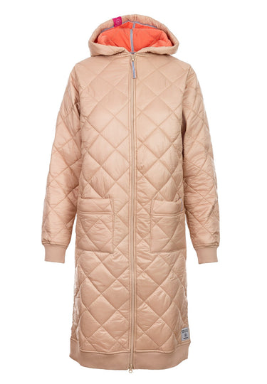 Salzhaut - KÖPHÖÖRDER Damen Oversized - Damen - Hoodiejacke - Kapuze - 2 - #farbe_beige