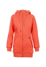 salzhaut - KRAUĞ Damen Sweatjacke normale Passform - adenauer & co - Anker - Basic - 7 - #farbe_Coral