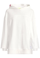Salzhaut - LEESGOOD Damen Oversized - Hoodie - Kapuzenpullover - Langarmshirt - 2 - #farbe_offwhite