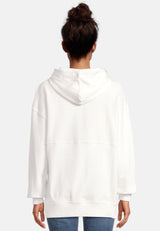 Salzhaut - LEESGOOD Damen Oversized - Hoodie - Kapuzenpullover - Langarmshirt - 4 - #farbe_offwhite