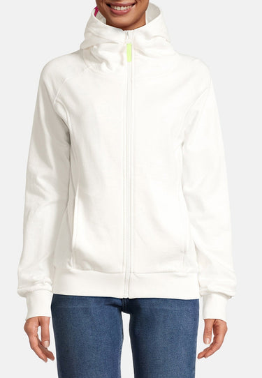 salzhaut - LÖSEN Damen Oversized - Hoodie - Kapuzenpulli - Sweatjacke - 3 - #farbe_offwhite