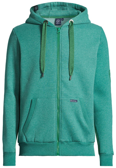 Salzhaut - MAKKER Herren normale Passform - Hamburg - Sweatjacke - Ärmeleinsatz - 2 - #farbe_bottle-green