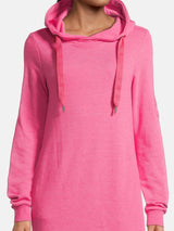 salzhaut - MÖÖV Damen Knielanges Kleid (Midi) Leicht tailliert - adenauer & co - Anker - Basic - 3 - #farbe_Pink