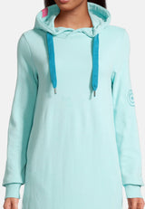 salzhaut - MÖÖV KLEID Damen Knielanges Kleid (Midi) Leicht tailliert - adenauer & co - Anker - Basic - 21 - #farbe_Aqua