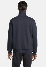 Salzhaut - MOOL Herren normale Passform - Rollkragen - Sweatjacke - Turtleneck - 10 - #farbe_navy